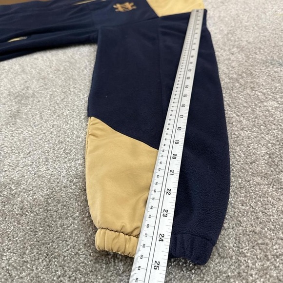 Y2K Notre Dame Full Zip Jacket Collegiate Fighting Irish Vintage Style - Picture 6 of 8